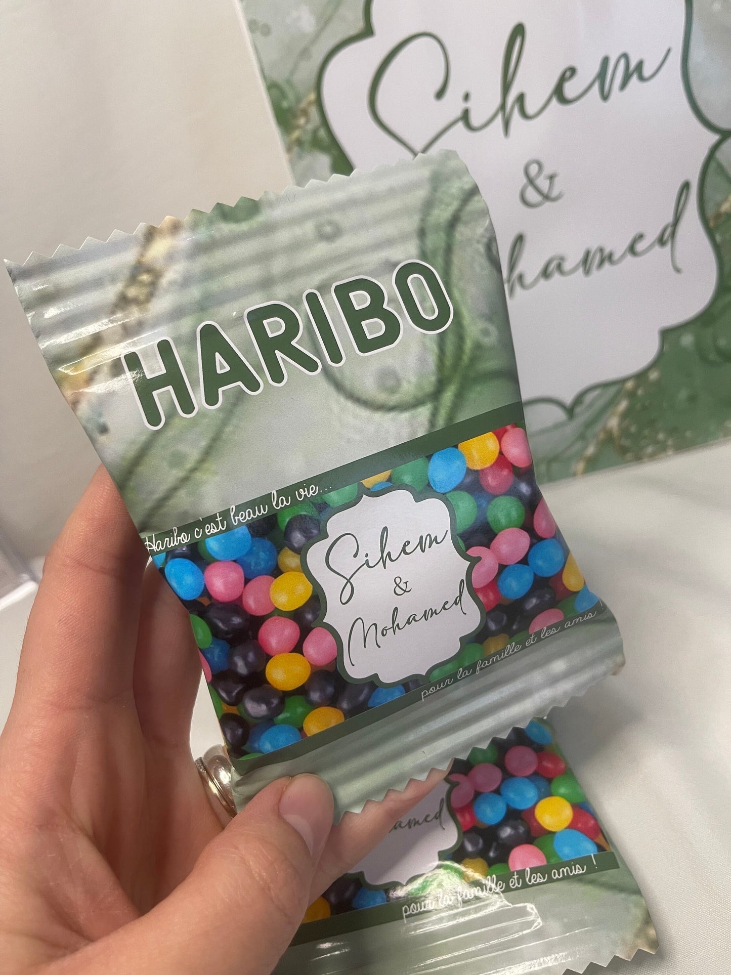 Petit paquet de bonbons au choix